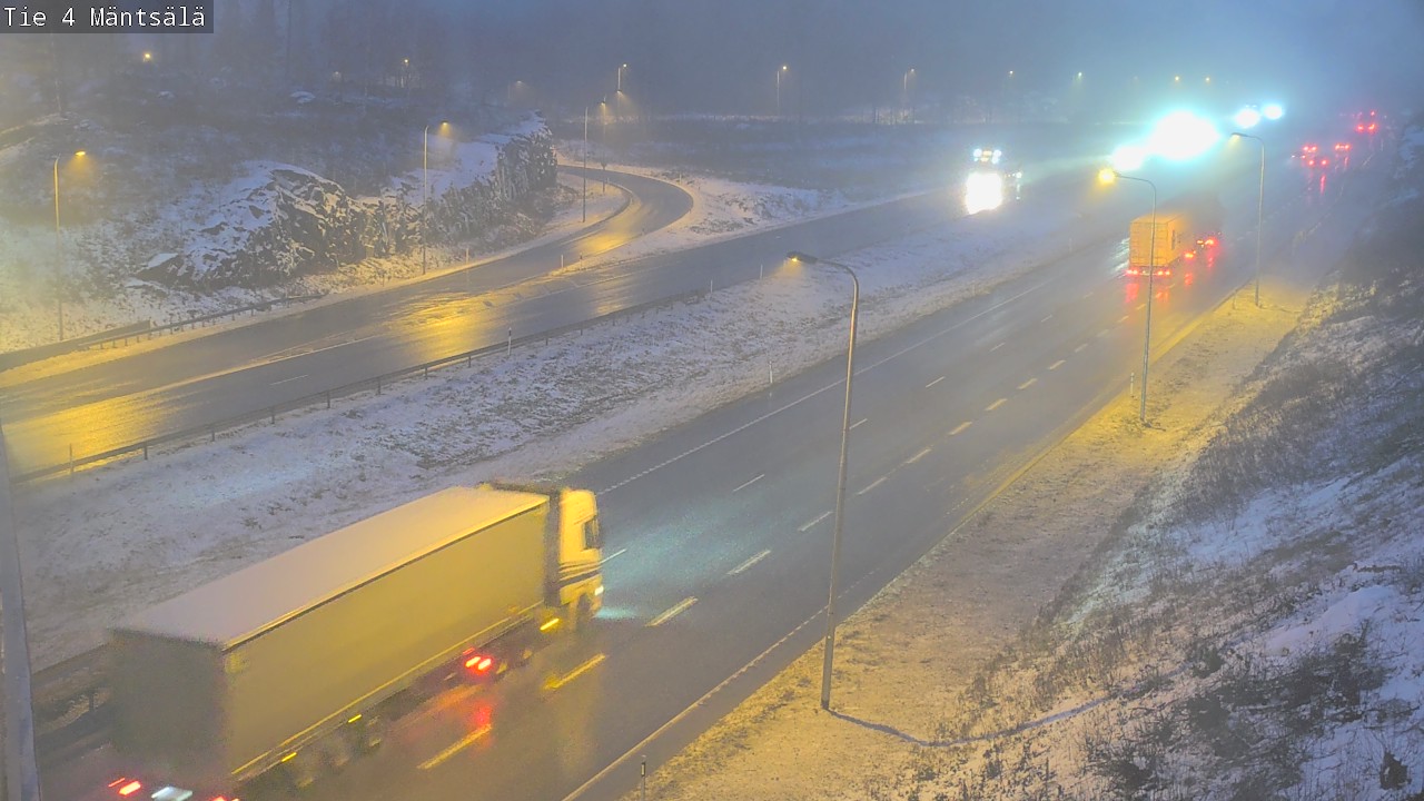Weather Camera Image Väg 4 Mäntsälä, Mäntsälä, Uusimaa