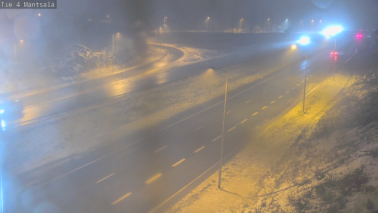 Weather Camera Image Väg 4 Mäntsälä, Mäntsälä, Uusimaa