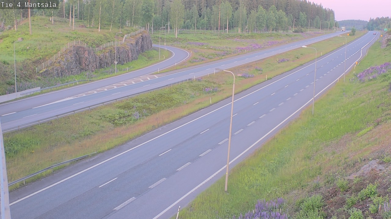 Weather Camera Image Väg 4 Mäntsälä, Mäntsälä, Uusimaa