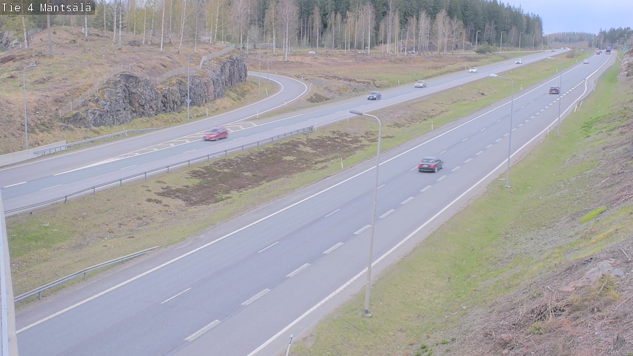 Weather Camera Image Väg 4 Mäntsälä, Mäntsälä, Uusimaa