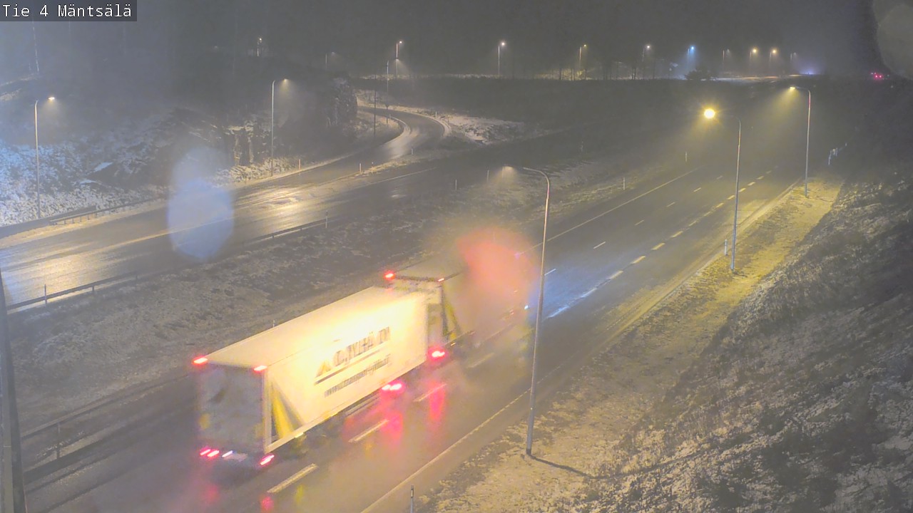 Weather Camera Image Väg 4 Mäntsälä, Mäntsälä, Uusimaa