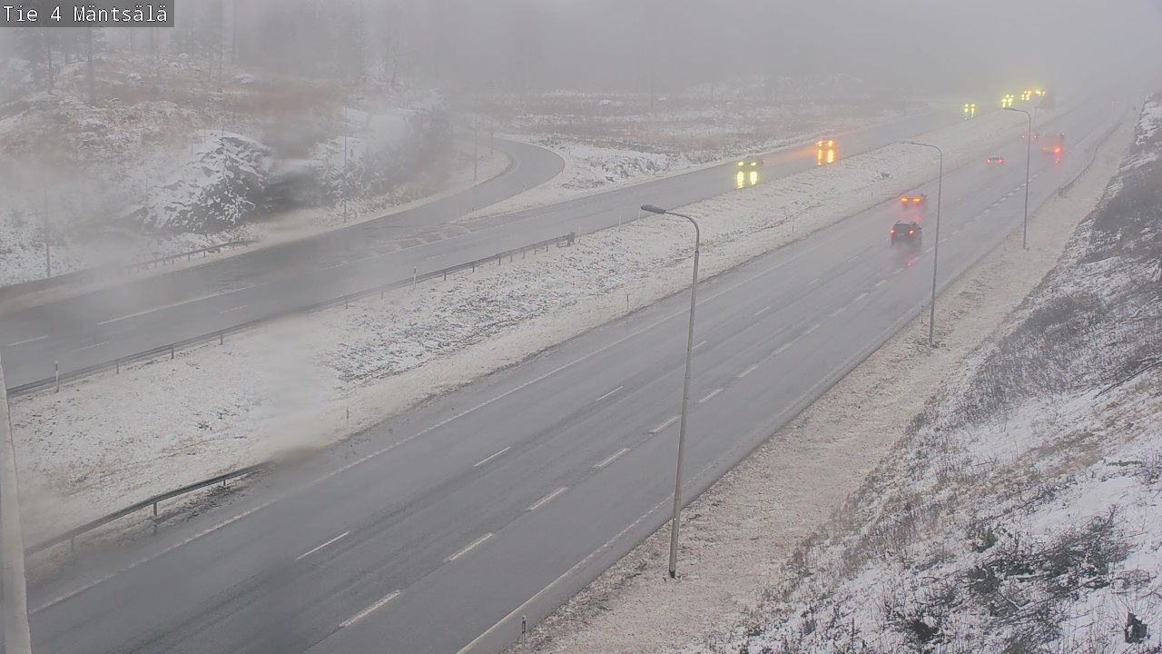 Weather Camera Image Väg 4 Mäntsälä, Mäntsälä, Uusimaa