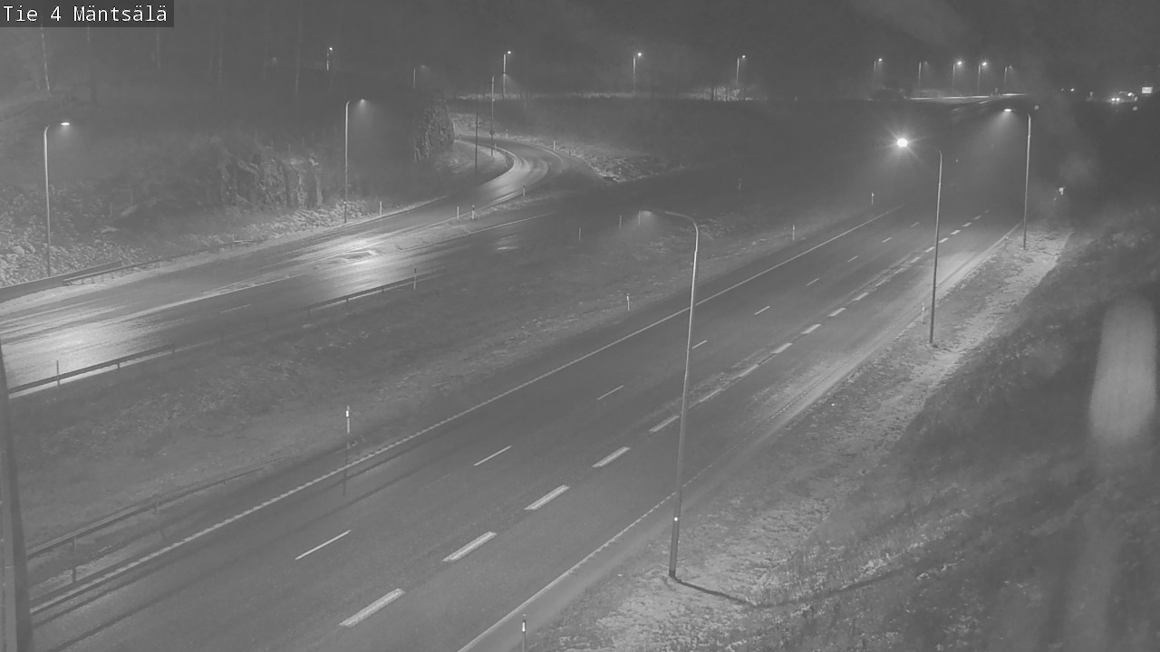 Weather Camera Image Väg 4 Mäntsälä, Mäntsälä, Uusimaa