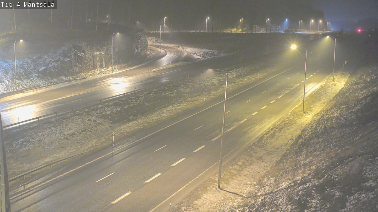 Weather Camera Image Väg 4 Mäntsälä, Mäntsälä, Uusimaa