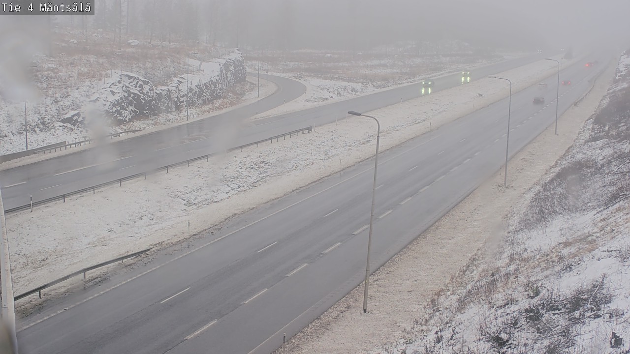 Weather Camera Image Väg 4 Mäntsälä, Mäntsälä, Uusimaa