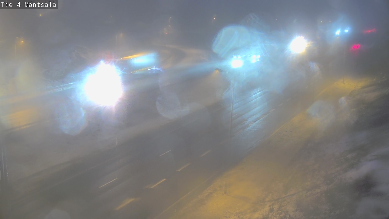 Weather Camera Image Väg 4 Mäntsälä, Mäntsälä, Uusimaa