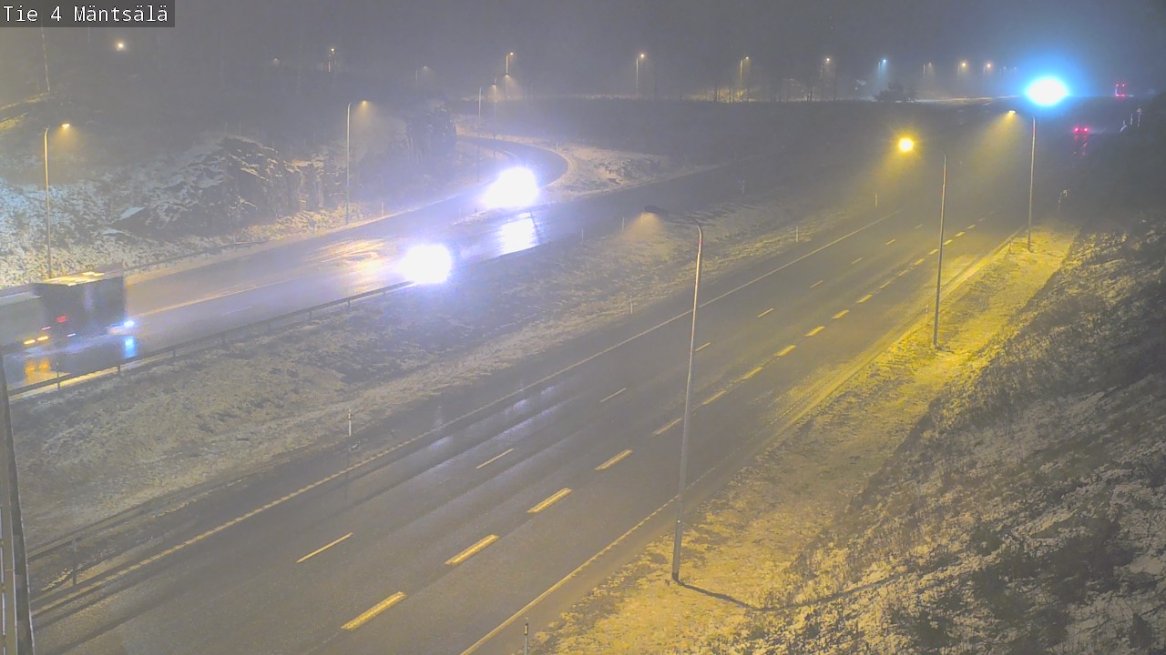 Weather Camera Image Väg 4 Mäntsälä, Mäntsälä, Uusimaa