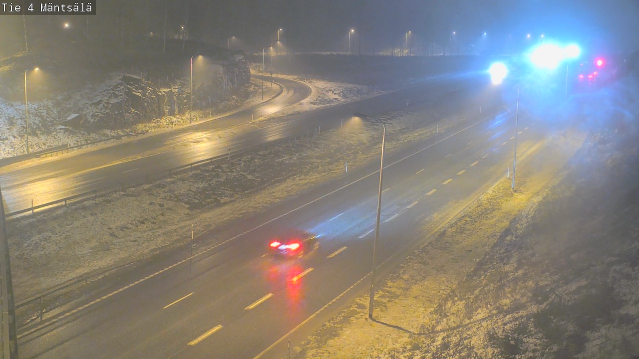 Weather Camera Image Väg 4 Mäntsälä, Mäntsälä, Uusimaa