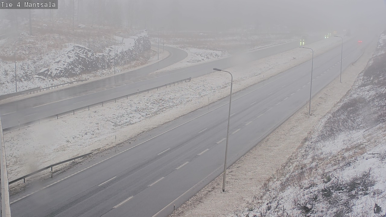 Weather Camera Image Väg 4 Mäntsälä, Mäntsälä, Uusimaa