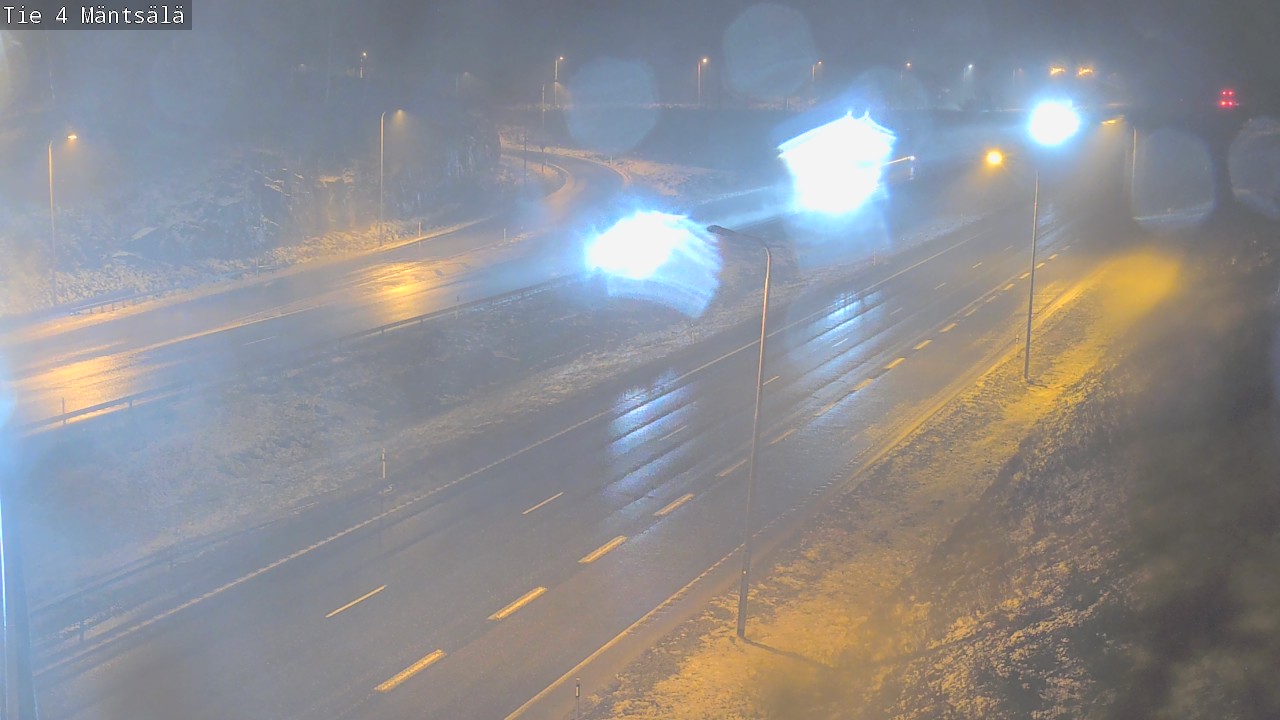 Weather Camera Image Väg 4 Mäntsälä, Mäntsälä, Uusimaa