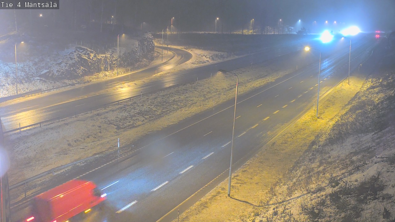 Weather Camera Image Väg 4 Mäntsälä, Mäntsälä, Uusimaa