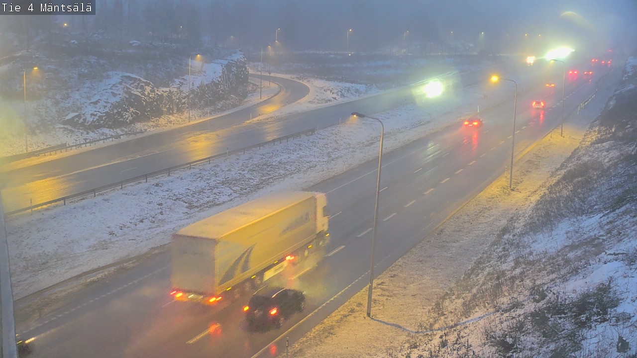 Weather Camera Image Väg 4 Mäntsälä, Mäntsälä, Uusimaa