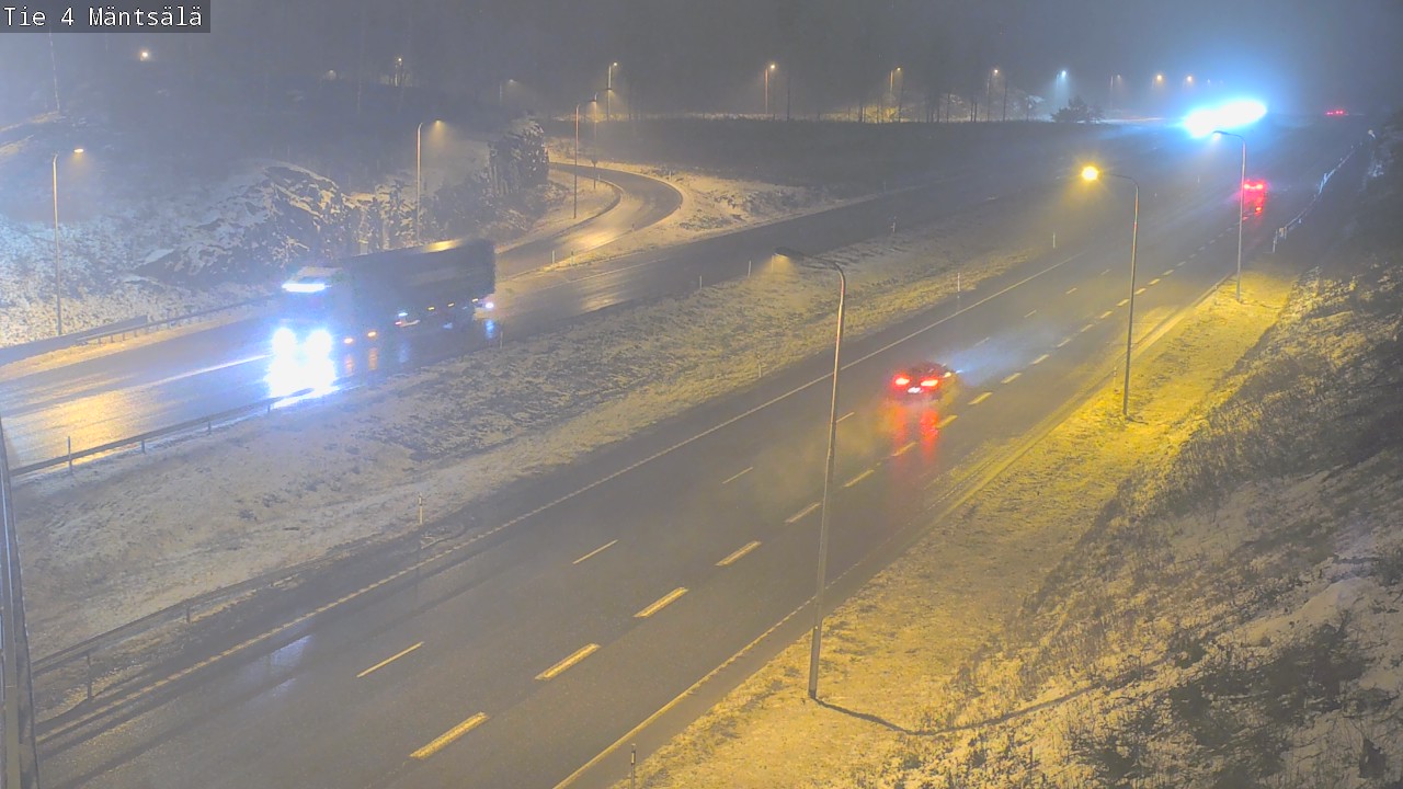 Weather Camera Image Väg 4 Mäntsälä, Mäntsälä, Uusimaa