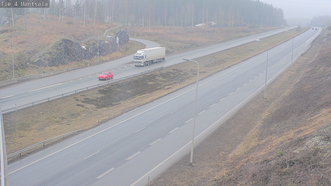Weather Camera Image Väg 4 Mäntsälä, Mäntsälä, Uusimaa