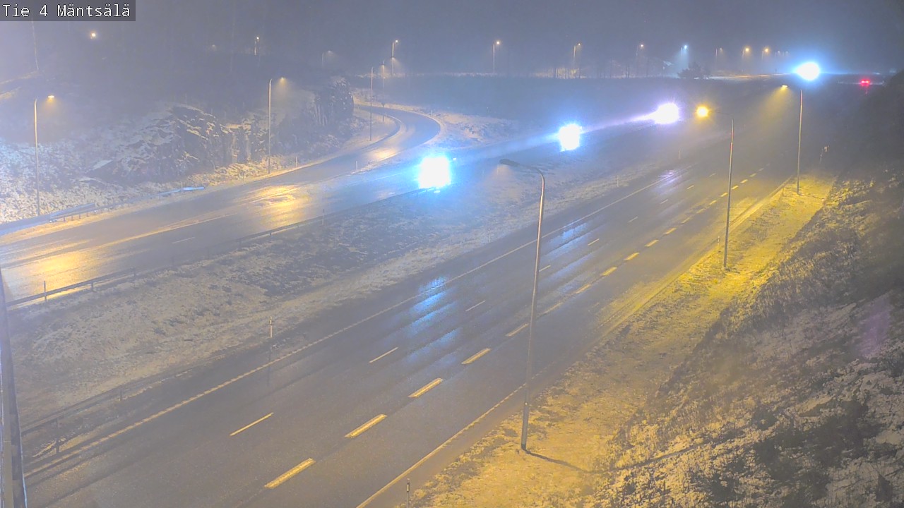 Weather Camera Image Väg 4 Mäntsälä, Mäntsälä, Uusimaa