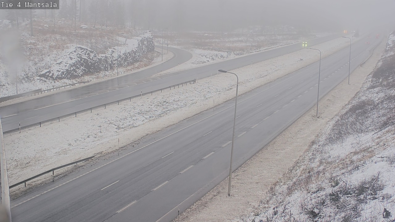 Weather Camera Image Väg 4 Mäntsälä, Mäntsälä, Uusimaa