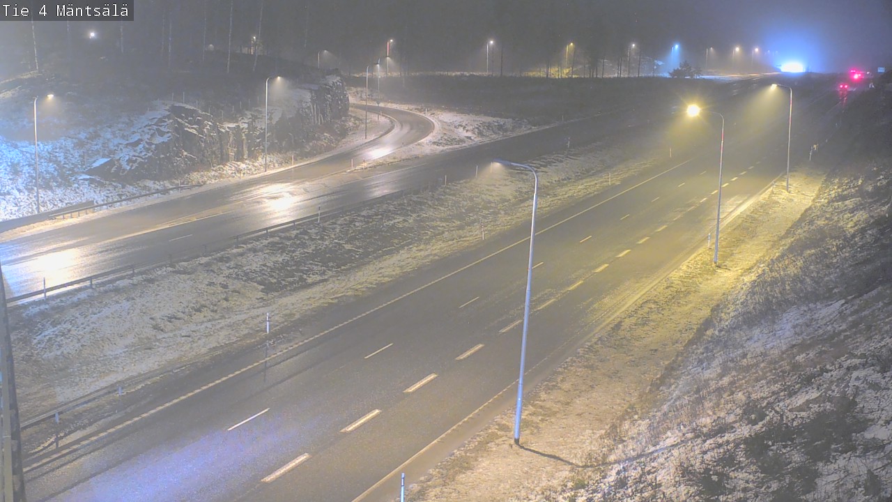 Weather Camera Image Väg 4 Mäntsälä, Mäntsälä, Uusimaa