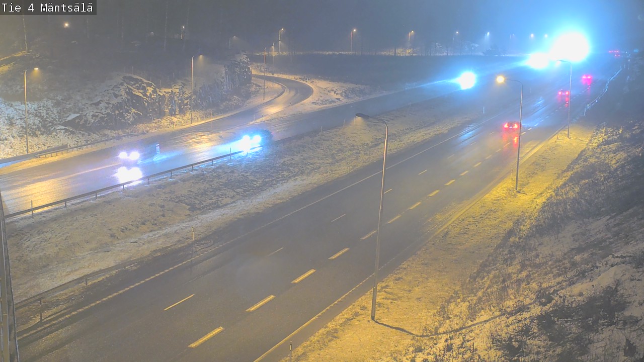 Weather Camera Image Väg 4 Mäntsälä, Mäntsälä, Uusimaa