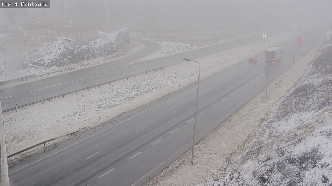 Weather Camera Image Väg 4 Mäntsälä, Mäntsälä, Uusimaa