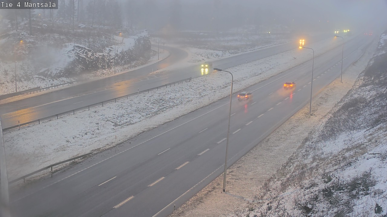 Weather Camera Image Väg 4 Mäntsälä, Mäntsälä, Uusimaa