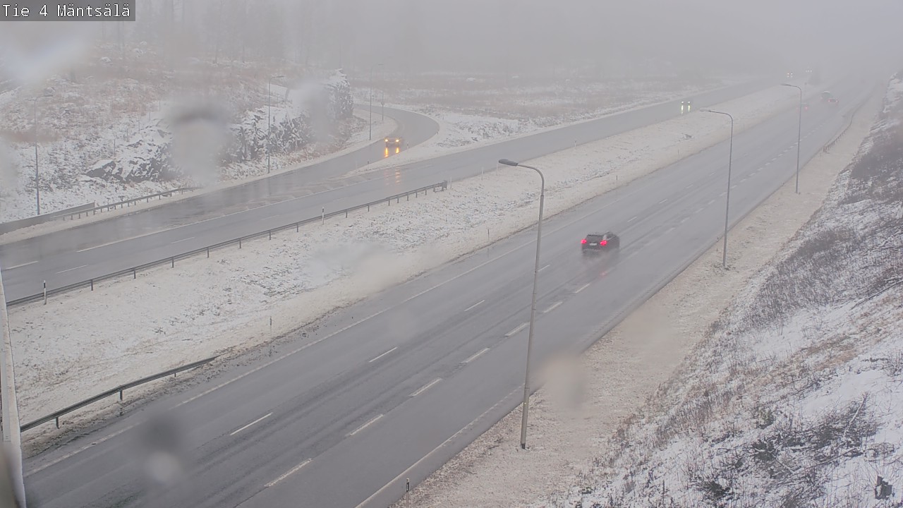 Weather Camera Image Väg 4 Mäntsälä, Mäntsälä, Uusimaa