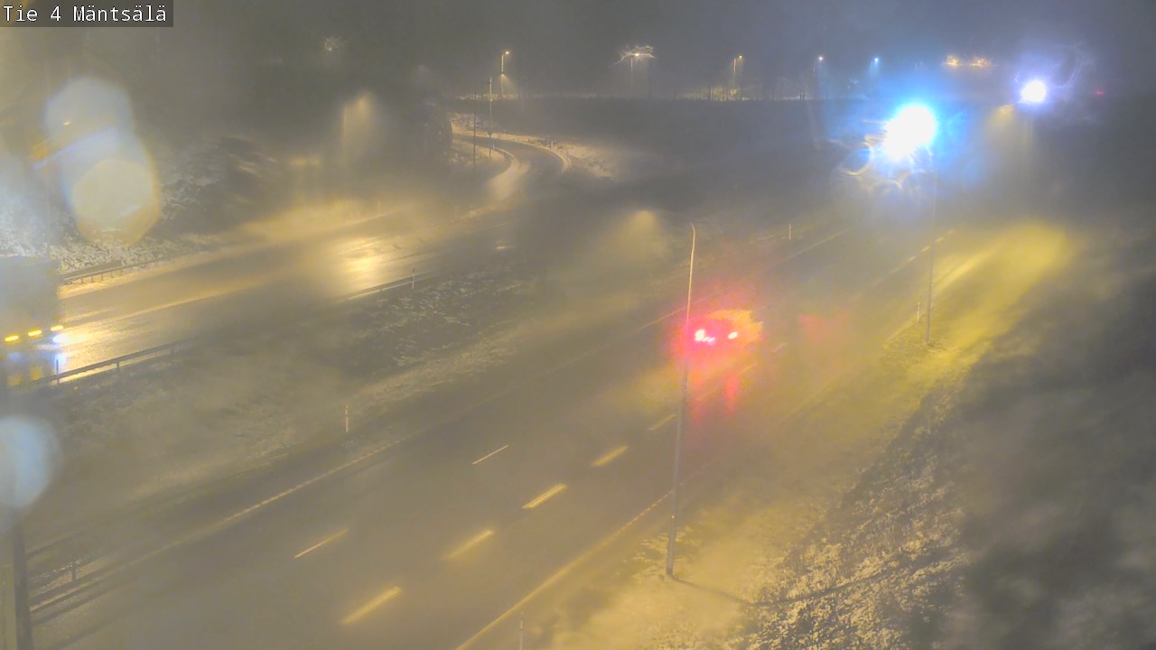 Weather Camera Image Väg 4 Mäntsälä, Mäntsälä, Uusimaa