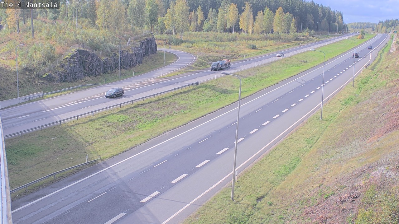 Weather Camera Image Road 4 Mäntsälä, Mäntsälä, Uusimaa