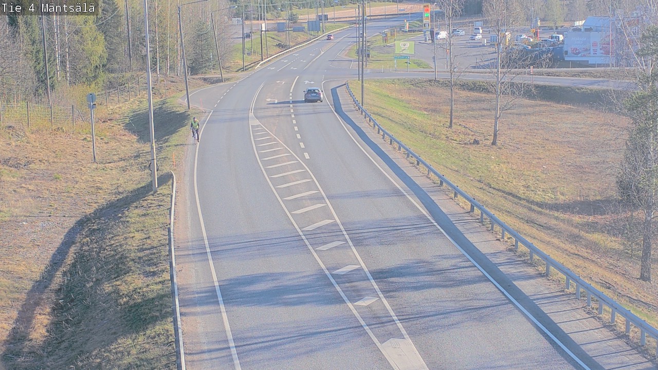 Weather Camera Image Väg 4 Mäntsälä, Mäntsälä, Uusimaa