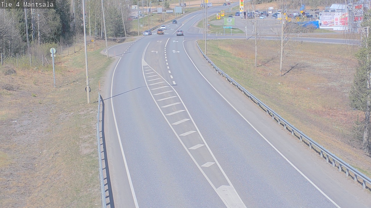 Weather Camera Image Väg 4 Mäntsälä, Mäntsälä, Uusimaa