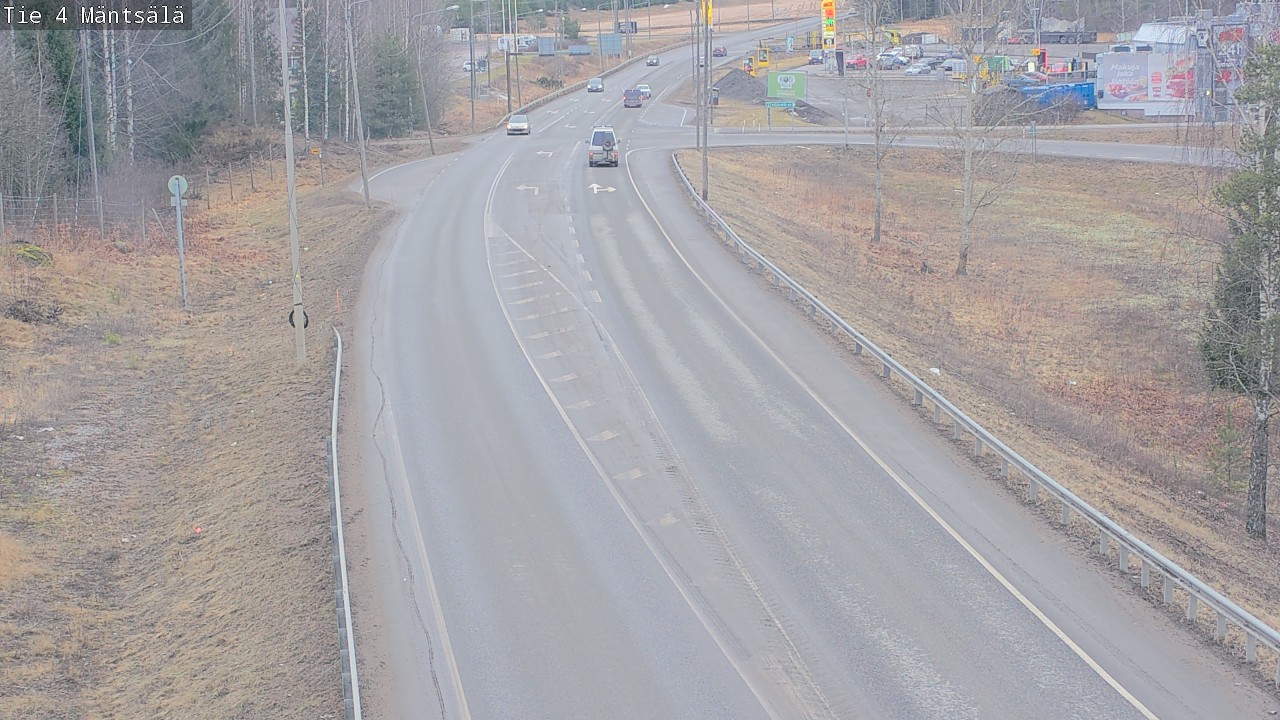 Weather Camera Image Väg 4 Mäntsälä, Mäntsälä, Uusimaa