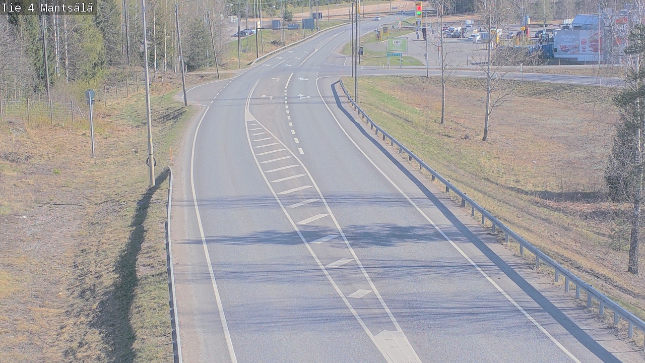 Weather Camera Image Väg 4 Mäntsälä, Mäntsälä, Uusimaa
