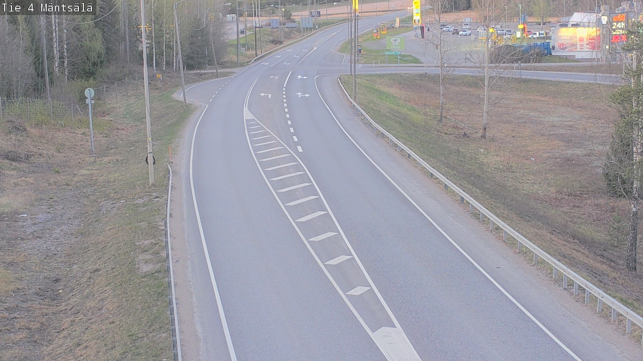Weather Camera Image Väg 4 Mäntsälä, Mäntsälä, Uusimaa