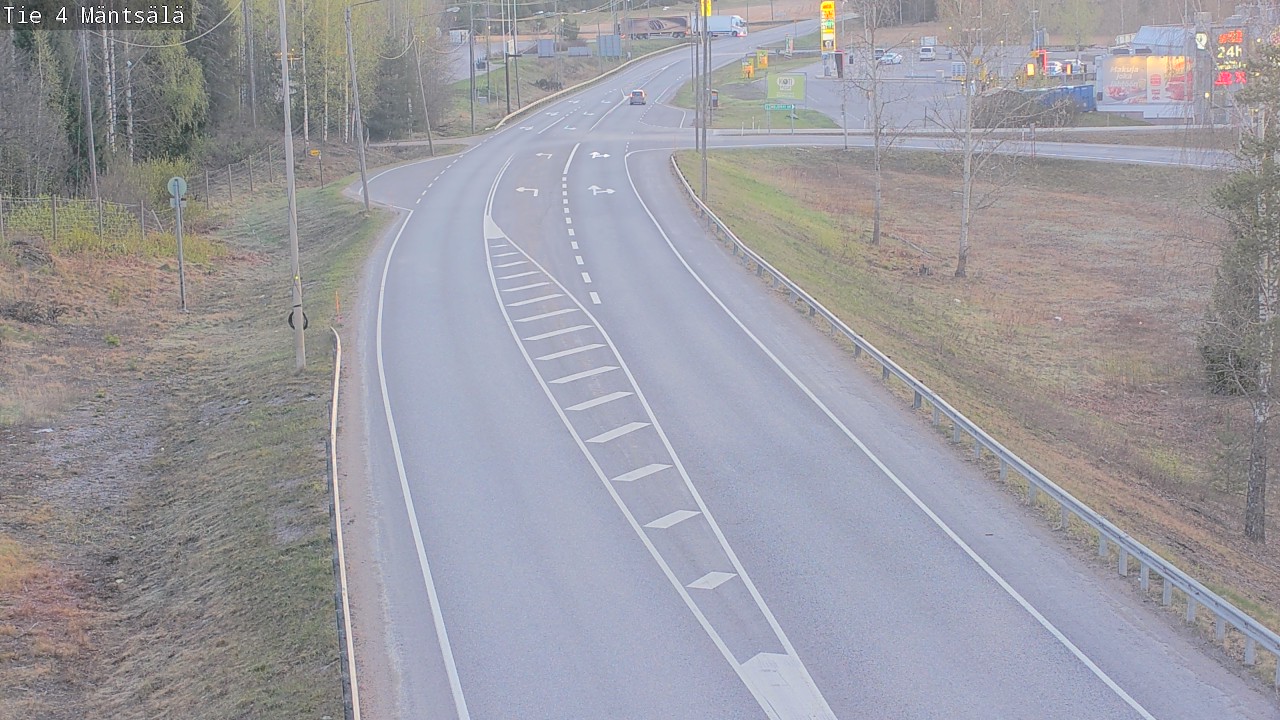 Weather Camera Image Väg 4 Mäntsälä, Mäntsälä, Uusimaa