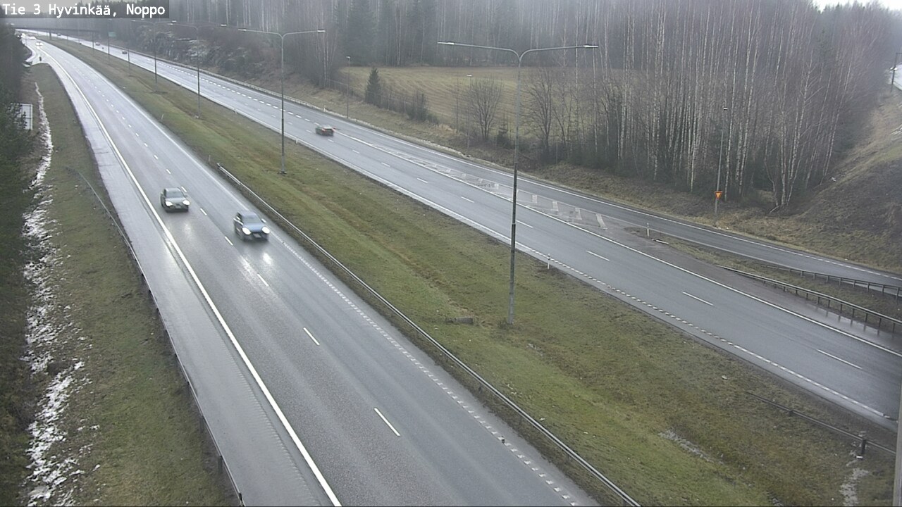Weather Camera Image Road 3 Hyvinkää, Noppo, Hyvinkää, Uusimaa