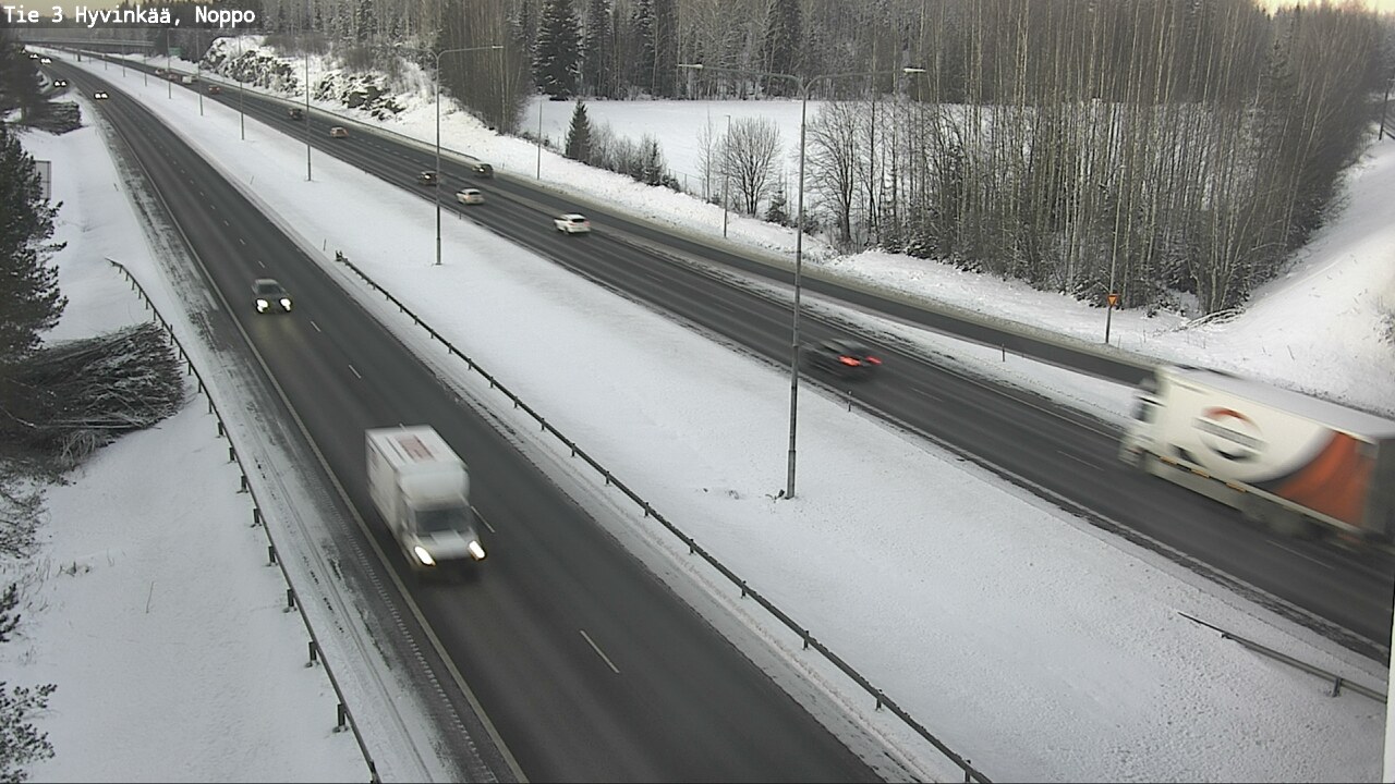 Weather Camera Image Road 3 Hyvinkää, Noppo, Hyvinkää, Uusimaa
