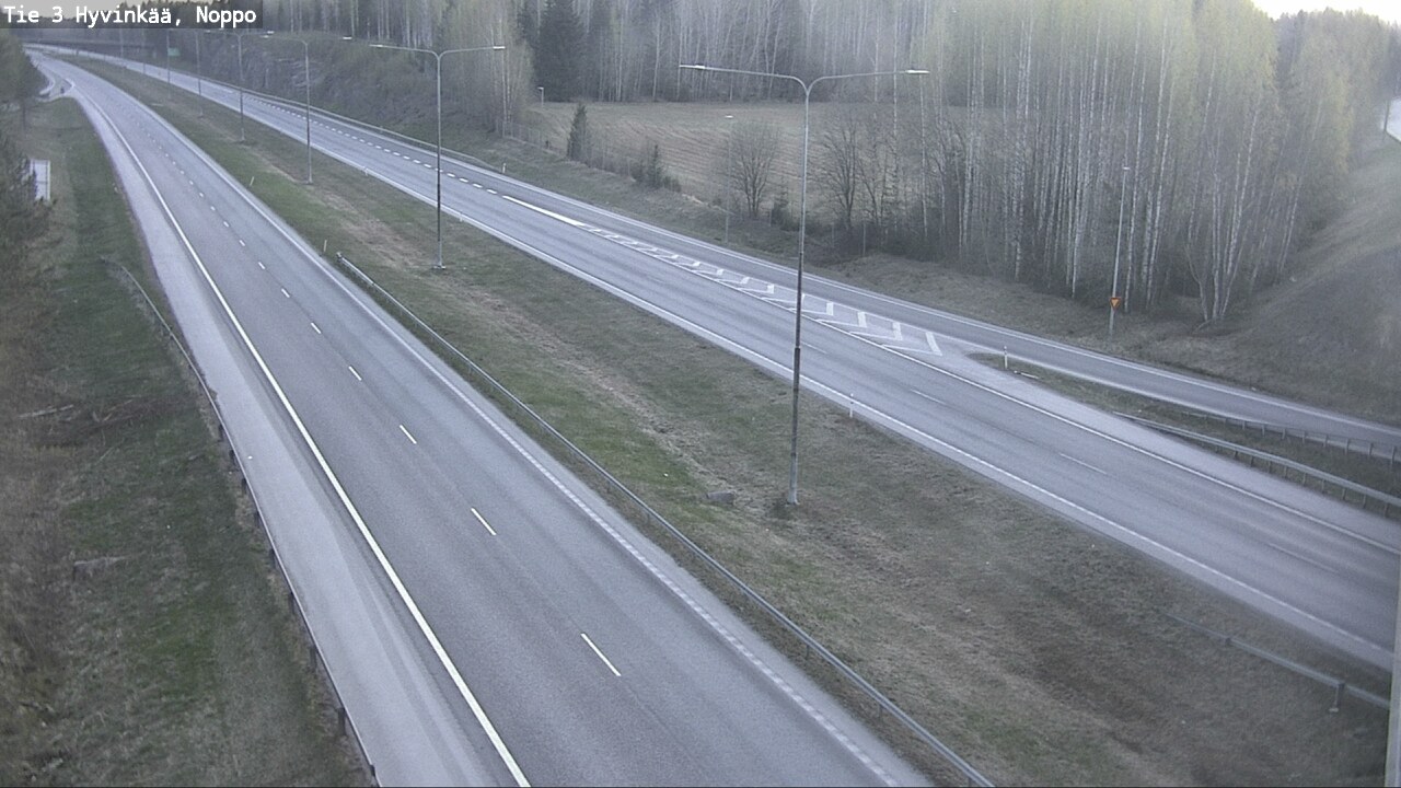 Weather Camera Image Väg 3 Hyvinge, Noppo, Hyvinkää, Uusimaa