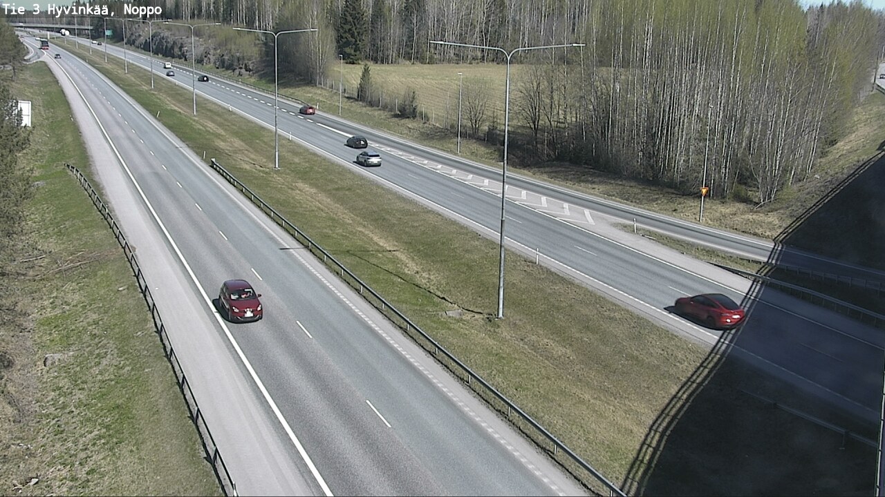 Weather Camera Image Road 3 Hyvinkää, Noppo, Hyvinkää, Uusimaa