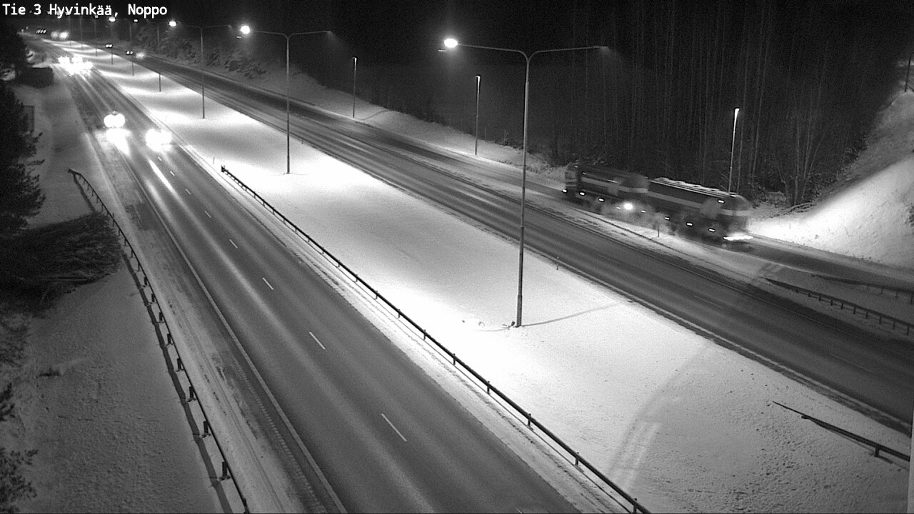 Weather Camera Image Road 3 Hyvinkää, Noppo, Hyvinkää, Uusimaa