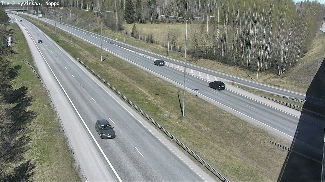 Weather Camera Image Road 3 Hyvinkää, Noppo, Hyvinkää, Uusimaa