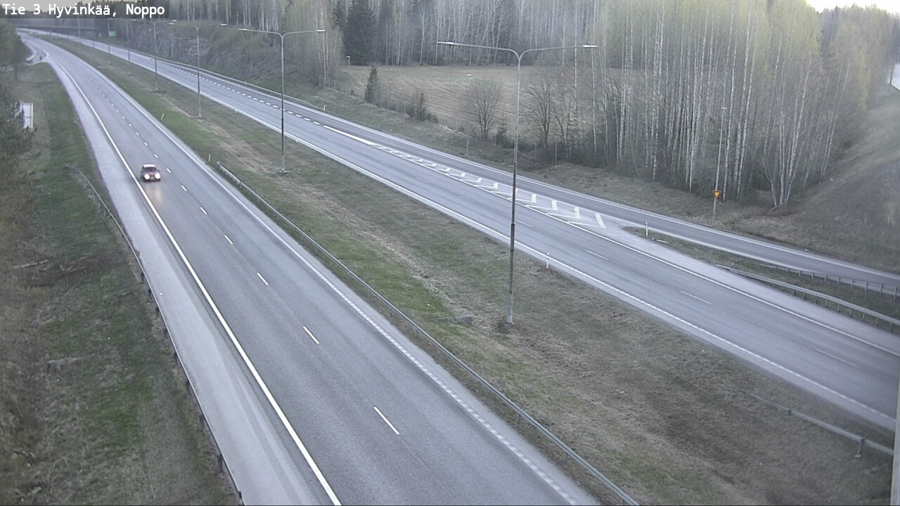 Weather Camera Image Väg 3 Hyvinge, Noppo, Hyvinkää, Uusimaa