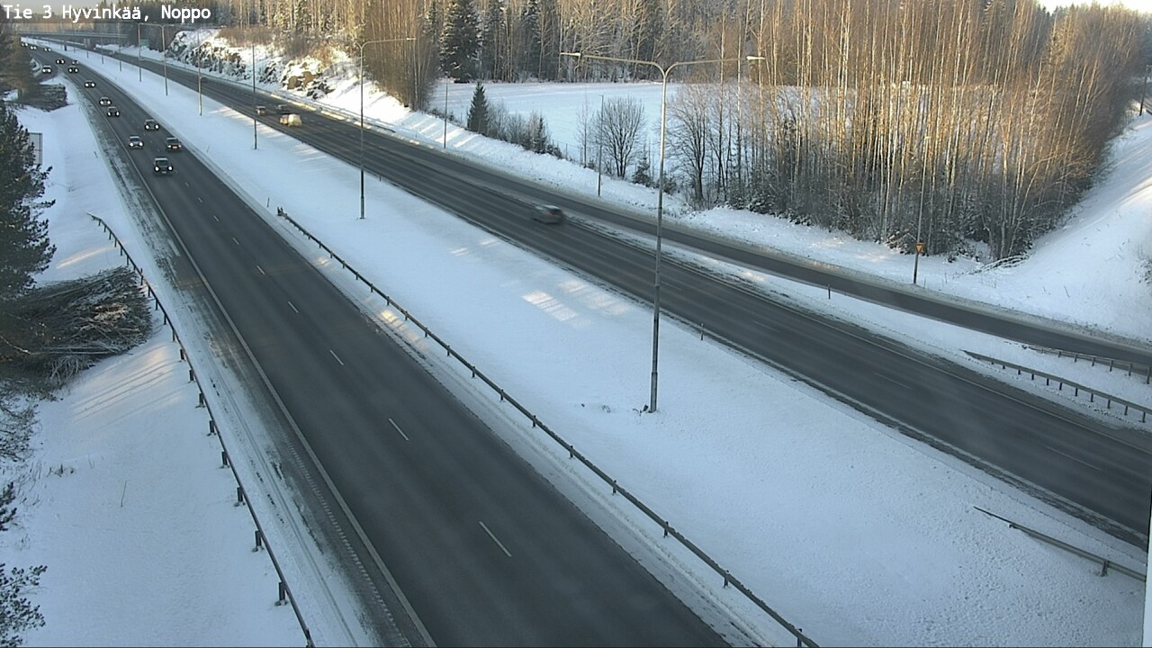 Weather Camera Image Road 3 Hyvinkää, Noppo, Hyvinkää, Uusimaa