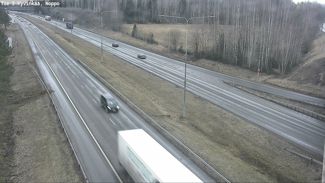 Weather Camera Image Road 3 Hyvinkää, Noppo, Hyvinkää, Uusimaa