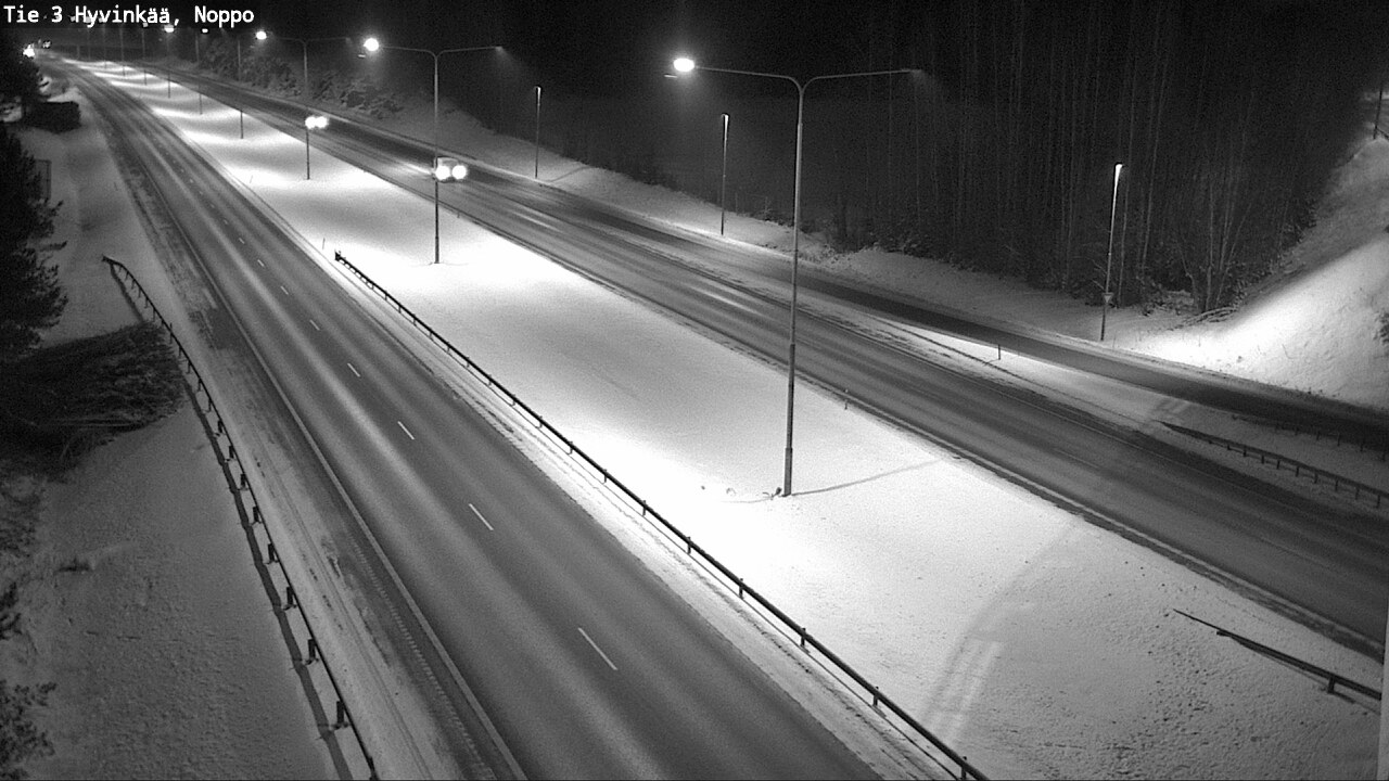 Weather Camera Image Road 3 Hyvinkää, Noppo, Hyvinkää, Uusimaa