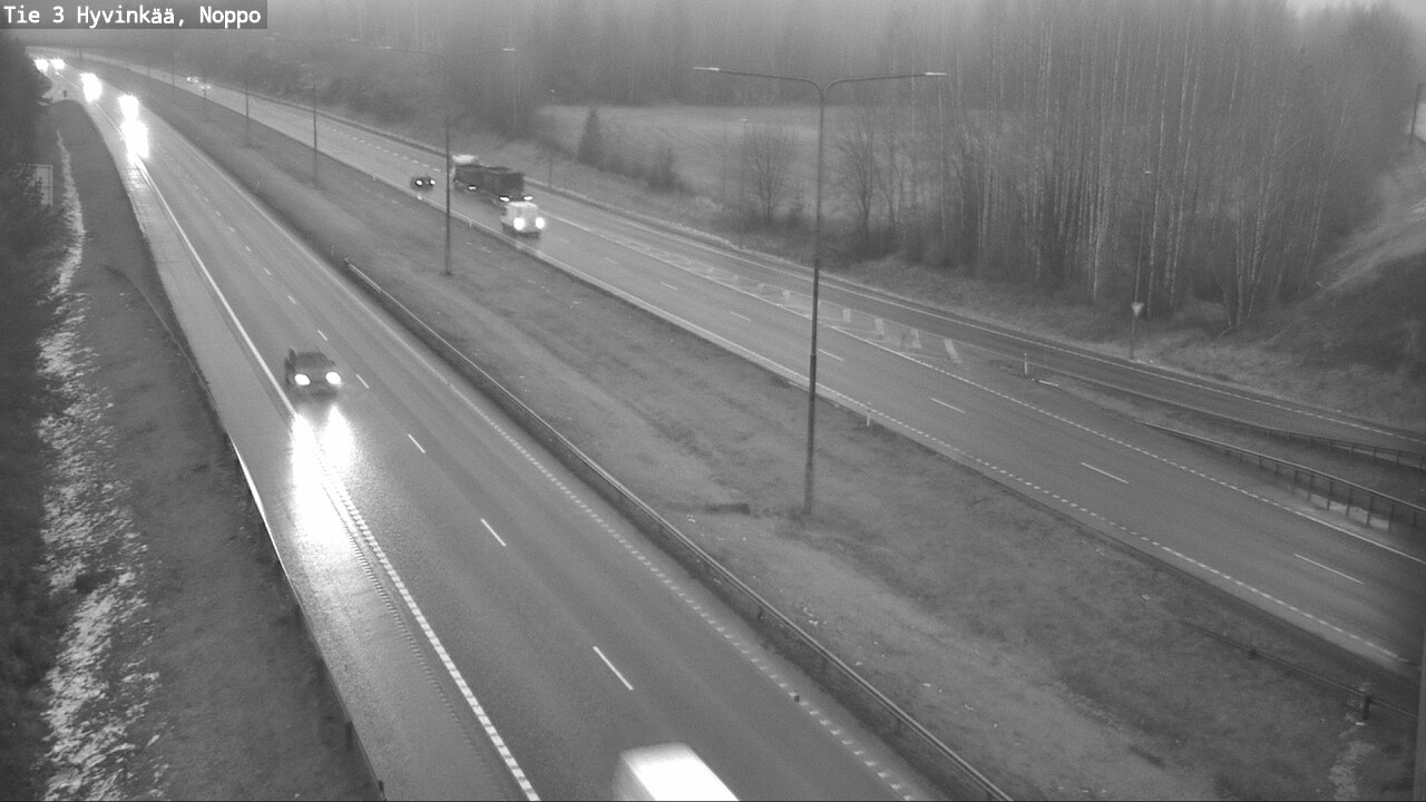 Weather Camera Image Road 3 Hyvinkää, Noppo, Hyvinkää, Uusimaa