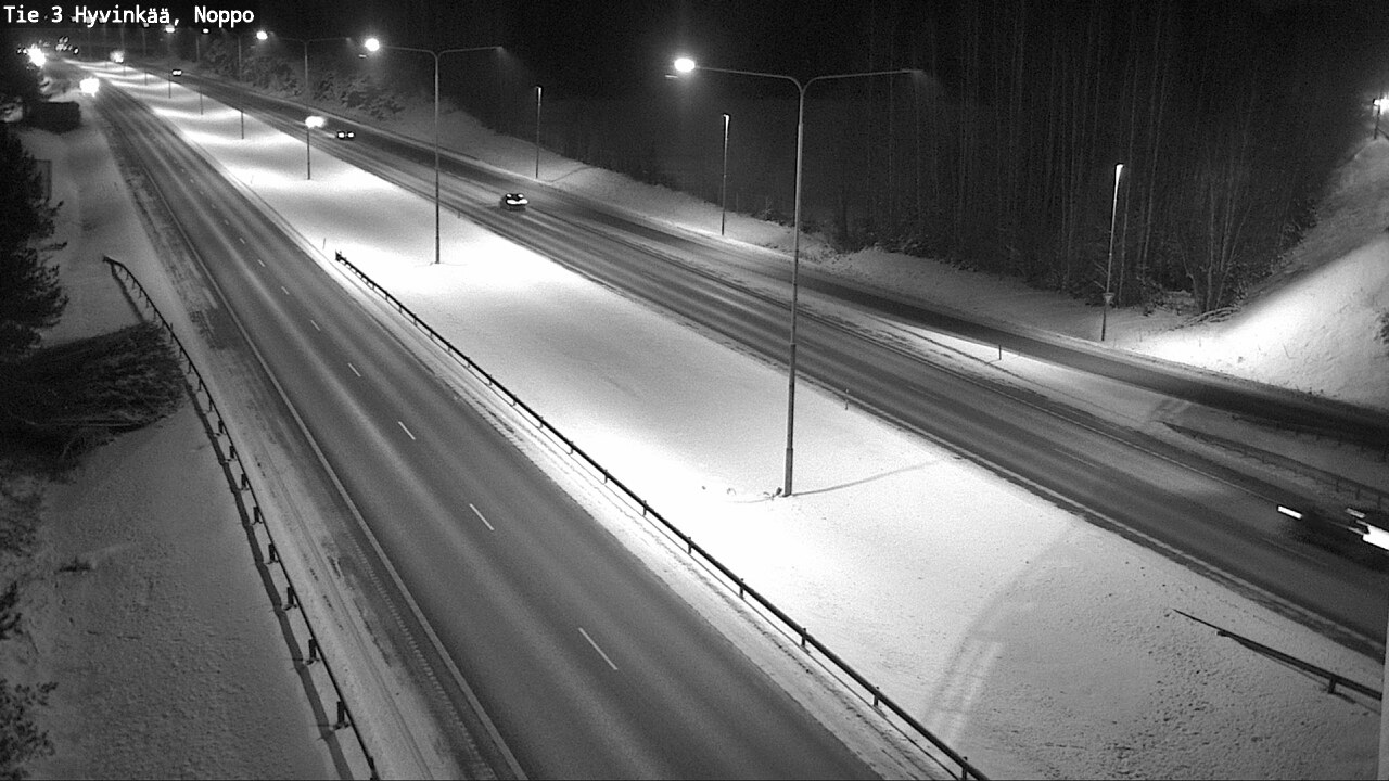 Weather Camera Image Road 3 Hyvinkää, Noppo, Hyvinkää, Uusimaa