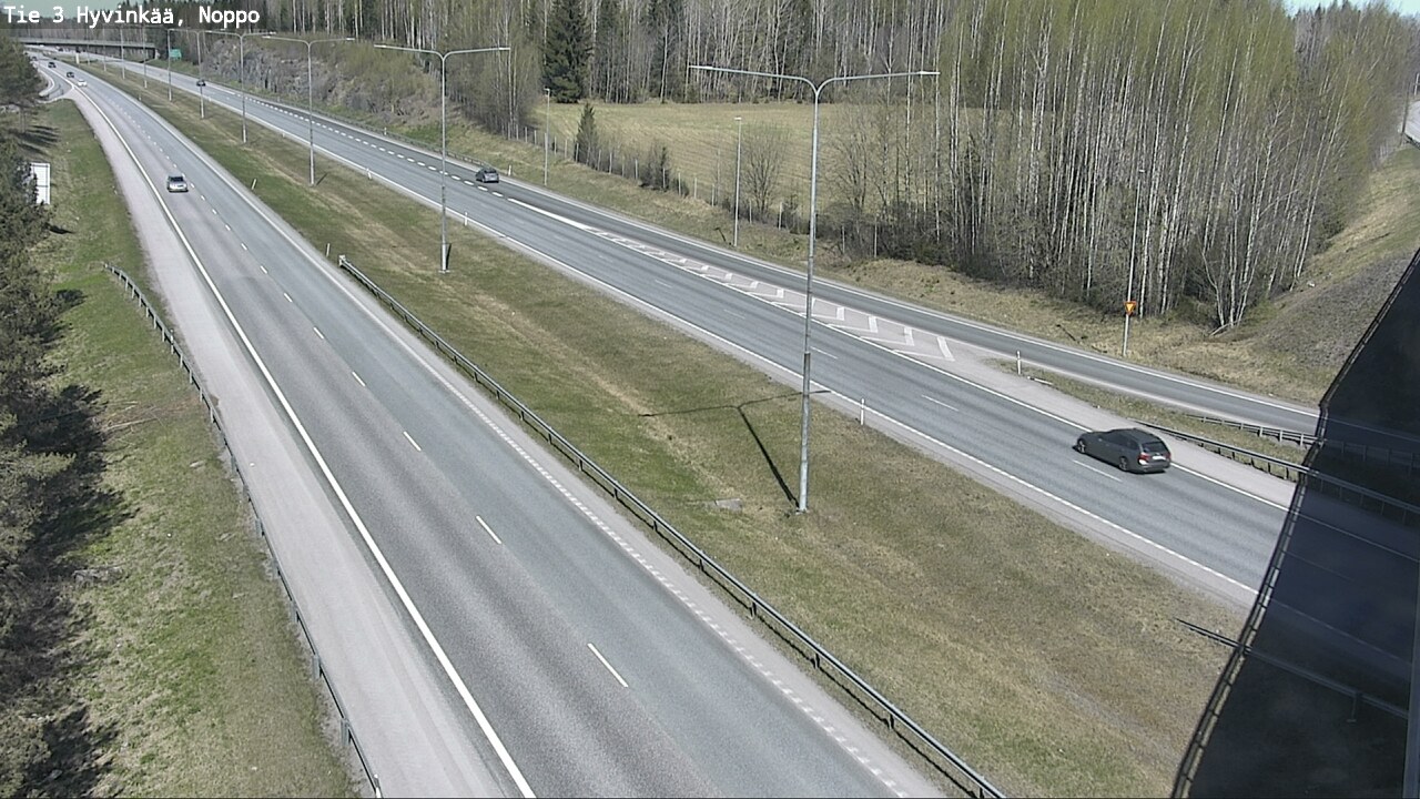 Weather Camera Image Road 3 Hyvinkää, Noppo, Hyvinkää, Uusimaa