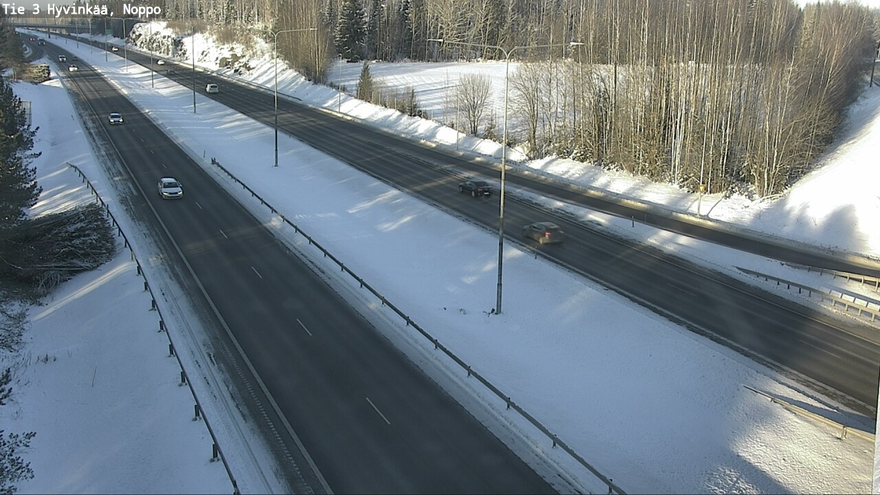 Weather Camera Image Road 3 Hyvinkää, Noppo, Hyvinkää, Uusimaa