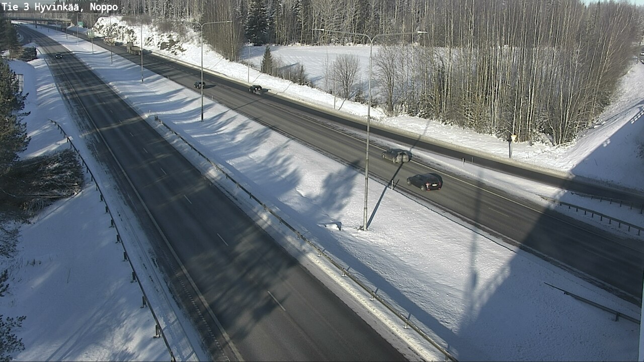Weather Camera Image Road 3 Hyvinkää, Noppo, Hyvinkää, Uusimaa