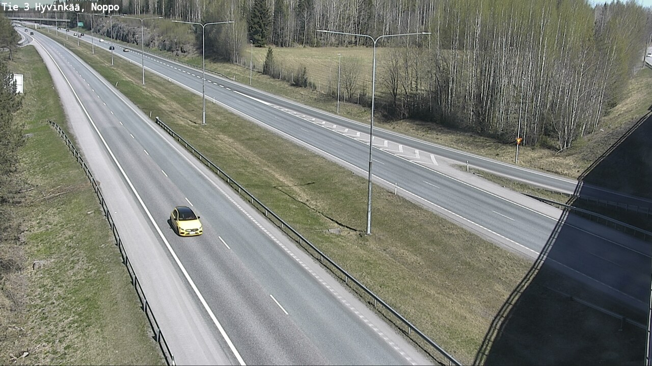 Weather Camera Image Road 3 Hyvinkää, Noppo, Hyvinkää, Uusimaa