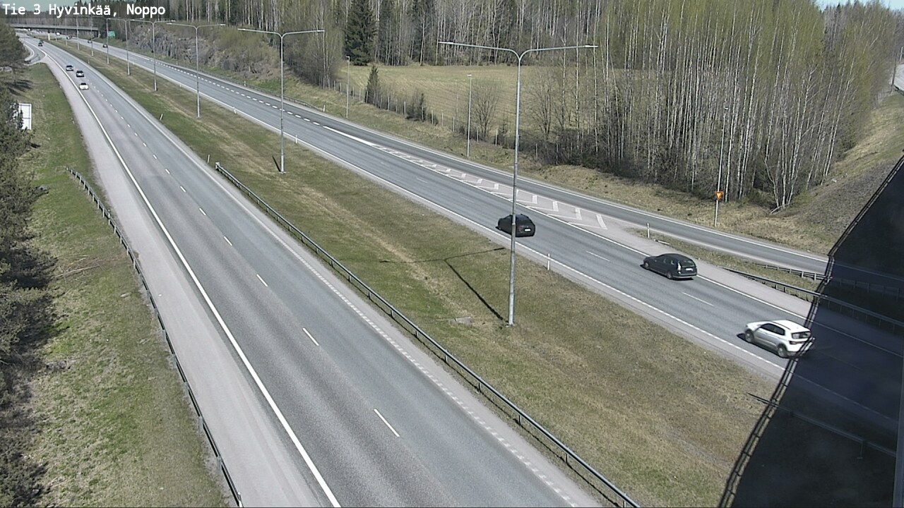 Weather Camera Image Road 3 Hyvinkää, Noppo, Hyvinkää, Uusimaa